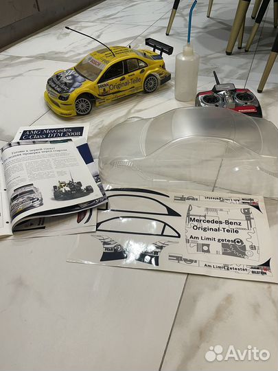 Радиоуправляемая модель с двигателем внут.сгорания