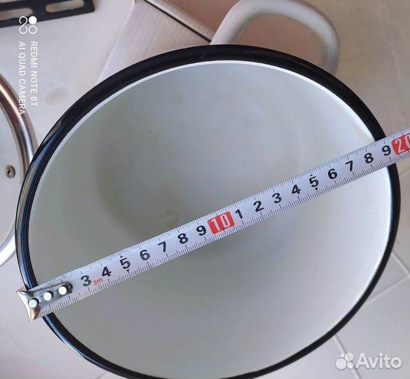 Кастрюля эмалированная -4 л