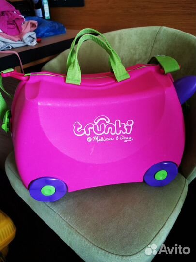 Детский чемодан trunki