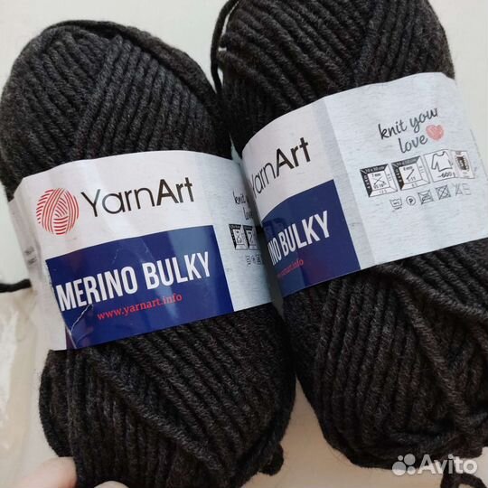 Пряжа yarnart merino bulky