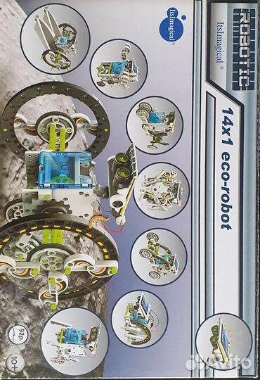 Конструктор eco-robot. На солнечных батареях