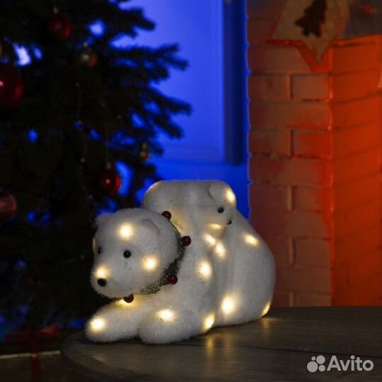 Светодиодная фигура 'Медвежата' 26 x 16 x 16 см, ф