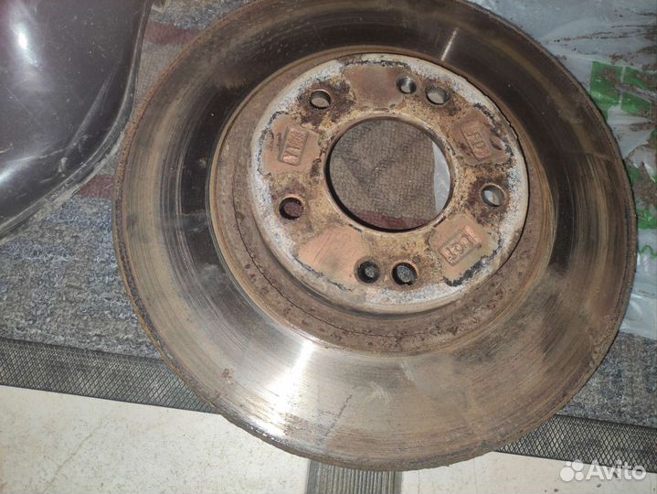 Передние тормозные диски kia ceed jd