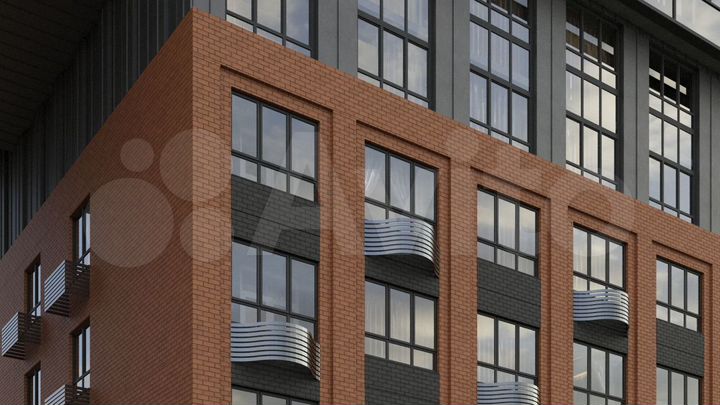 1-к. квартира, 46,7 м², 2/23 эт.