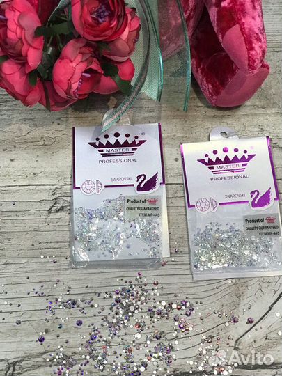 Стразы стекло Сваровски в ассортименте