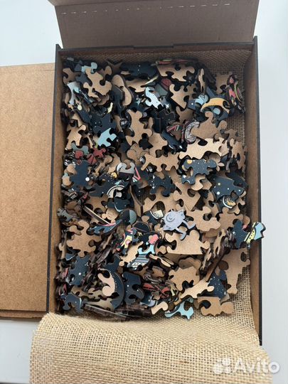 Деревянные пазлы