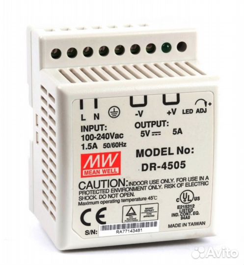 Блок питания Mean well