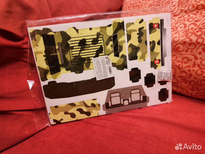 3D конструктор военный внедорожник