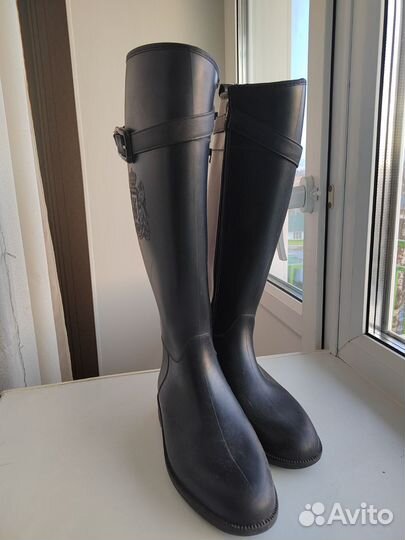 Сапоги резиновые утепленные женские 36