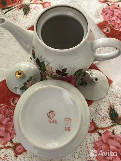Чайники фарфоровые СССР