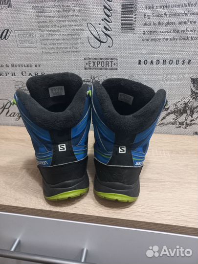 Зимние ботинки salomon 37