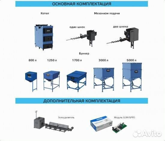 Отопительный пеллетный котел Zota Maxima 250