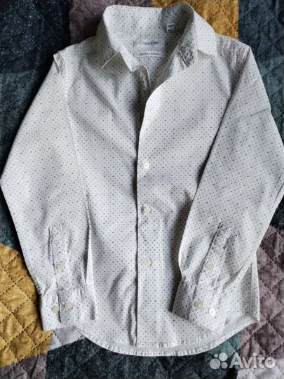 Calvin klein рубашка для мальчика