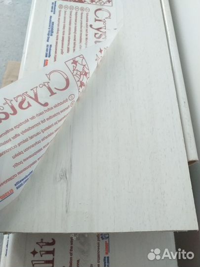 Подоконники Crystallit, Бел.дуб(глян.), 6шт,150 мм