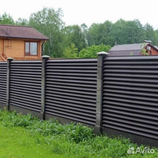 Забор жалюзи