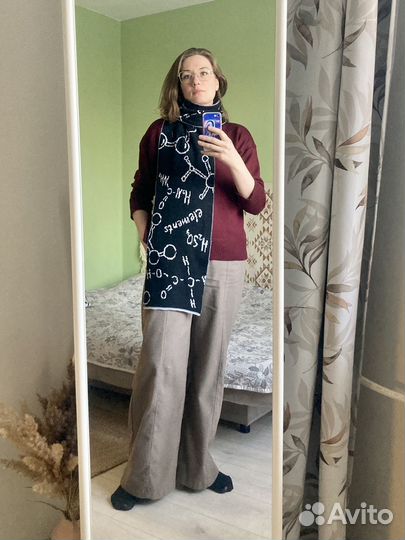 Шарф новый с шерстью