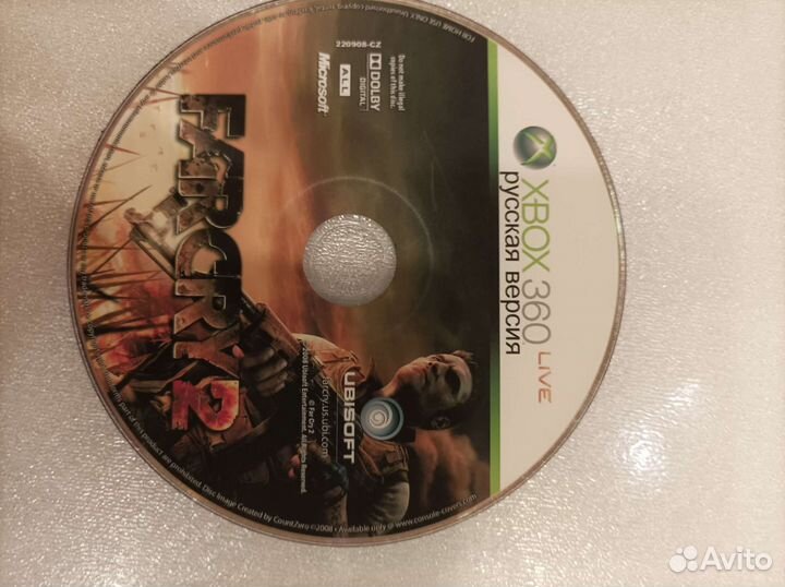 Диск на xbox 360