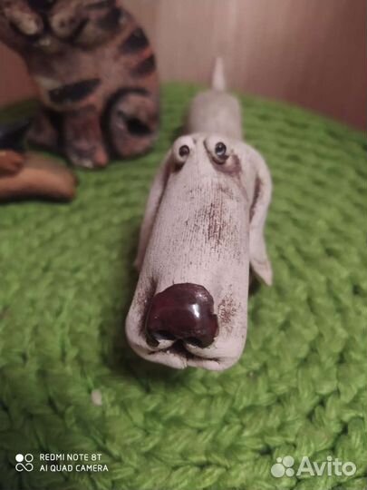 Глиняные фигурки. Кошек и собак