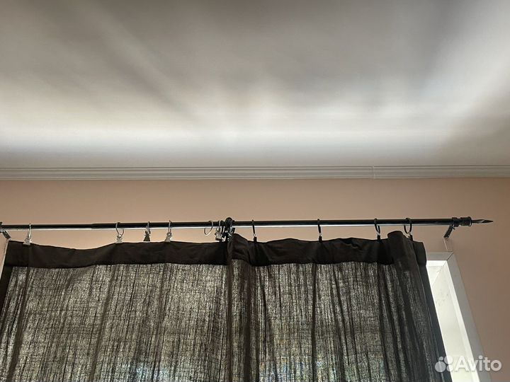 Карнизы для штор IKEA 4 шт разн цвета