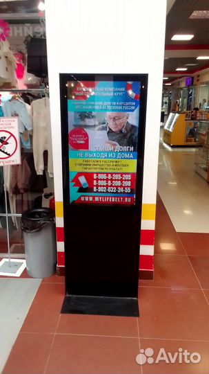 Реклама на видеостойках