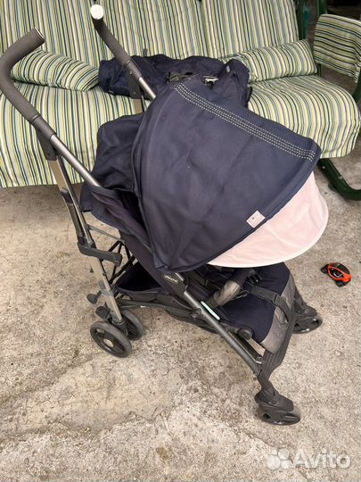 Коляска liteway chicco джинс