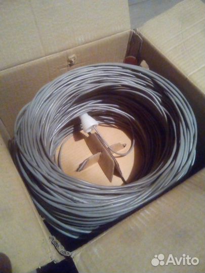 Кабель информационный слаботочка. Solid. 24AWG