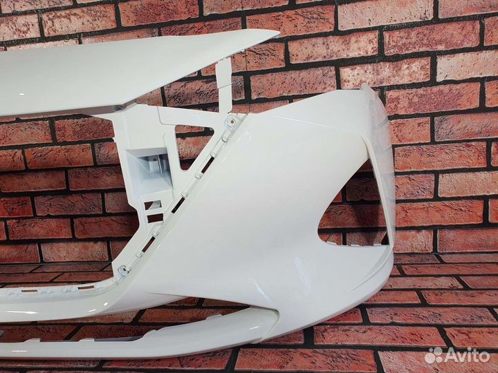 Бампер передний Hyundai Solaris 2 2020 Белый