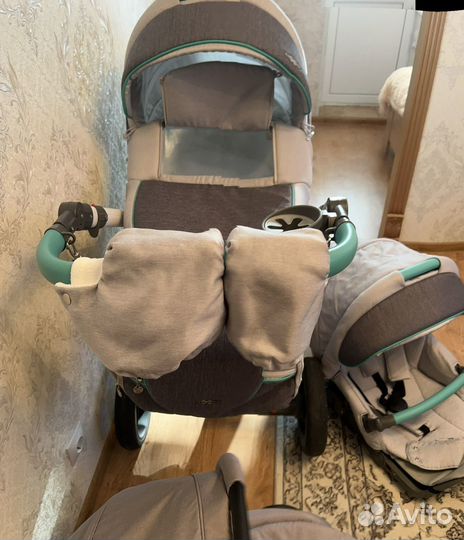 Коляска 3 в 1 bebe mobile