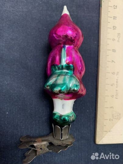 Елочные игрушки СССР мальчик