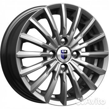 R17 4x100 7J ET41 D60,1 К&К Акцент Дарк платинум