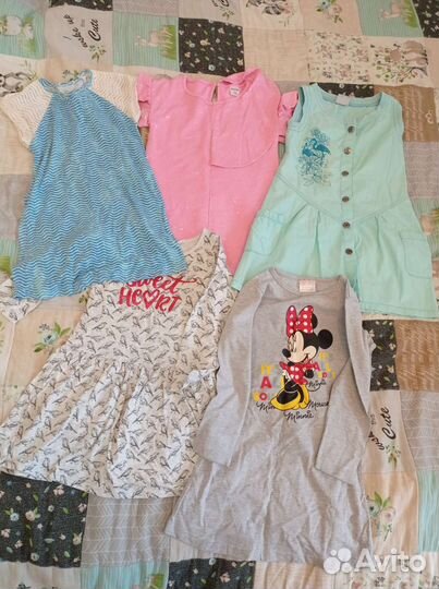 Вещи на девочку пакетом 104 р