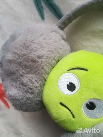 Меховые наушники