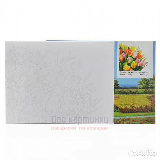 Картина по номерам 30x40