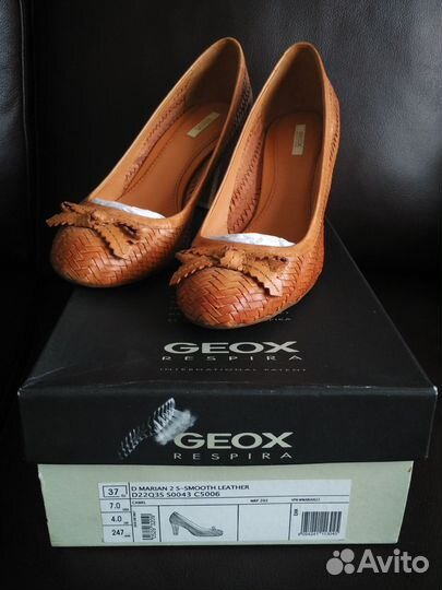 Туфли Geox (оригинал) RU36/EU37 кожа