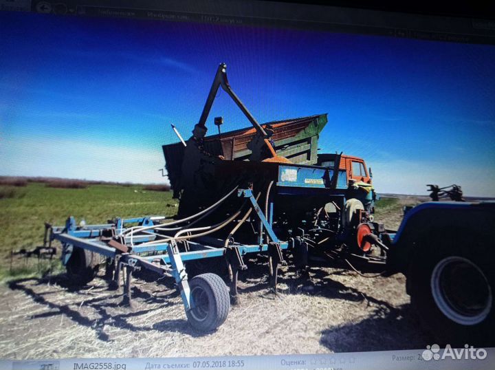 Сеялка сплошного высева, скпш 6.0, пневматическая