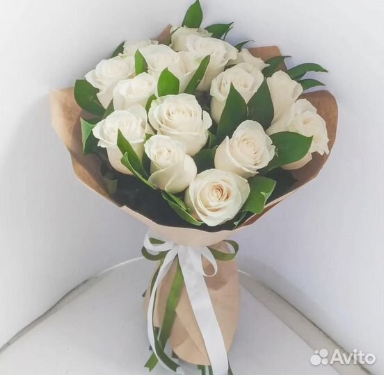 Букет 15 красных роз Букет