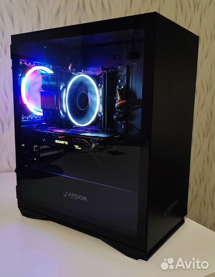 Игровой пк i3 10105F + Rx 570