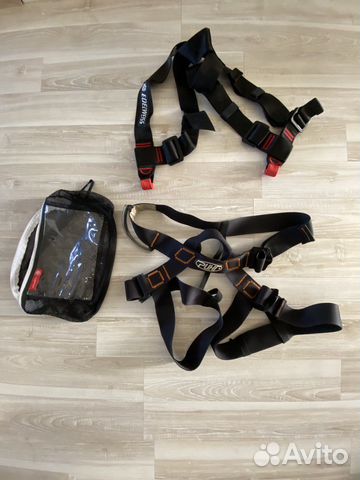 Страховочная система и привязь challenge BG и ринг