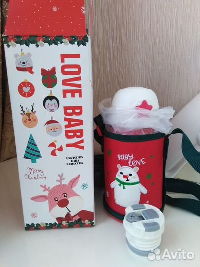 Детский термос термо-кружка love baby