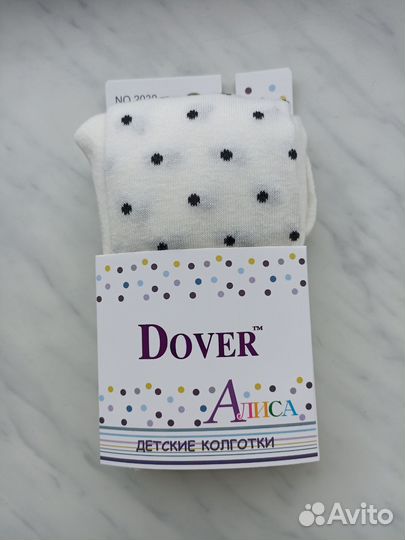 Детские колготки в горошек Алиса Dover