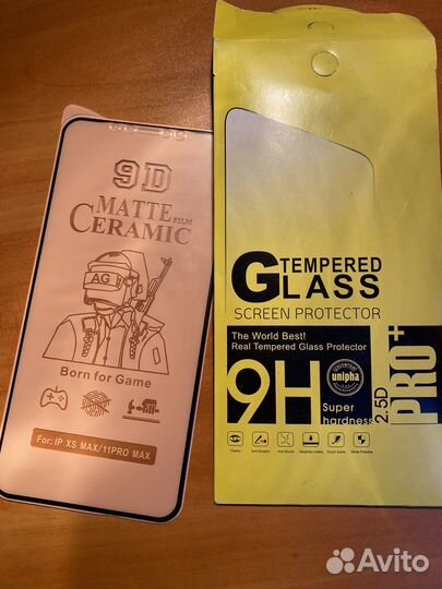 Защитное стекло xs max / 11 pro max