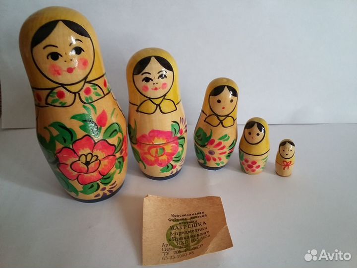 Матрешки СССР