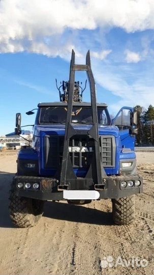 Лесовоз (сортиментовоз) Урал 5557 с КМУ Велмаш-С, 2022