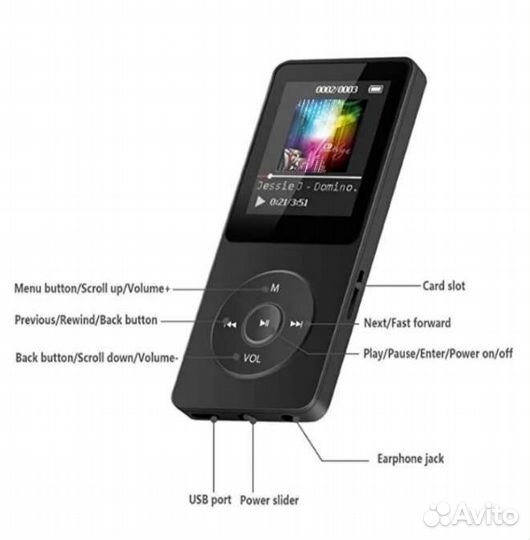 Mp3 плеер 16 Гб
