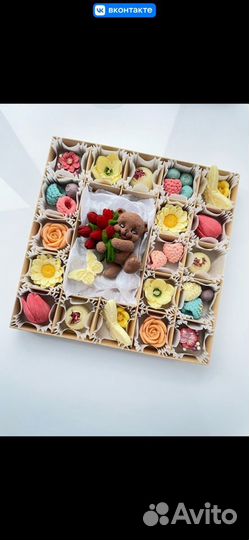 Подарок сладкий букет из шоколада к 8 марта