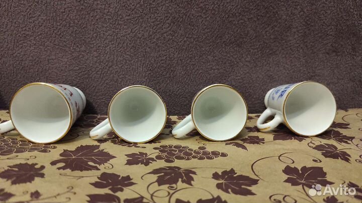 Рюмки Весhеr's Liqueur (Беxеpoвкa) новые, 4 штуки