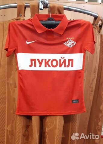 Фирменная форма футбольного клуба Спартак