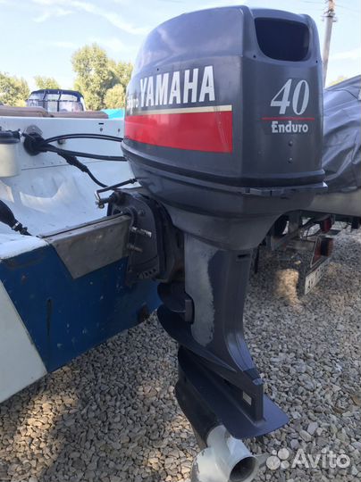 Казанка 5м3 мотор Yamaha 40 Enduro