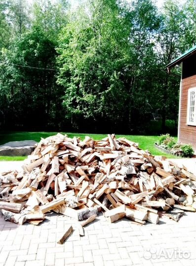 Дрова Береза с доставкой в Выборге