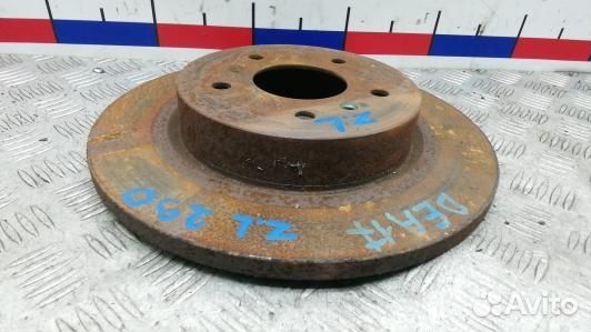 Диск тормозной задний nissan qashqai J11 (DEA17LR0